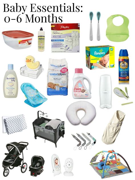 A Great List Of True Baby Essentials For The First 6 Months No Matter
