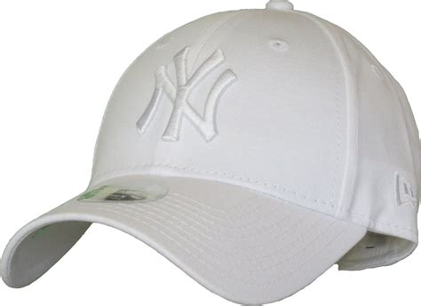 Ny Yankees Womens New Era 940 League Essential All White Baseball Cap