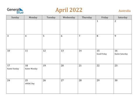 How To Calendar 2022 Australia Printable Get Your Calendar Printable