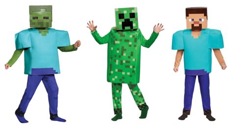 Minecraft Kostume Til Børn Kostumeuniverset Til Minecraftere