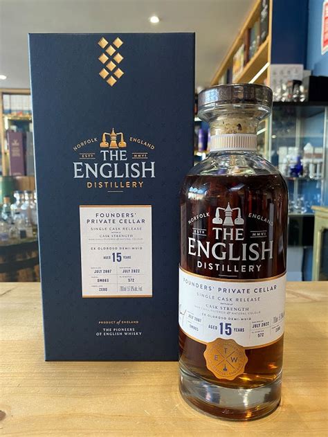 The English Whisky Co Founders Private Cellar Aged 15 Years Cask No
