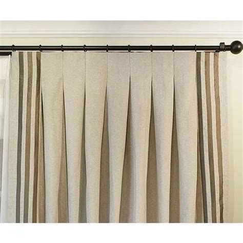 Plain Tailored Box Pleated Silk Curtains At Rs 2050piece In New Delhi