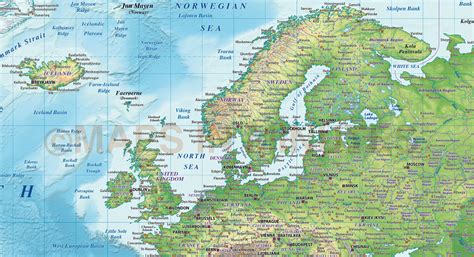 Check spelling or type a new query. Digital vector World relief map, Political & Regular ...