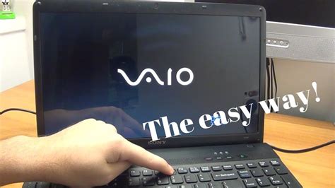 How to enter the Boot Options Menu on most Sony Vaio laptops - The easy