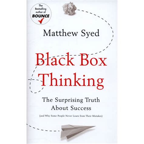 Black Box Thinking Matthew Syed Signed 1st Edition Oxfam Gb
