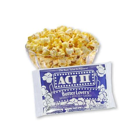 Act Ii Butter Lovers Microwave Popcorn 78g32