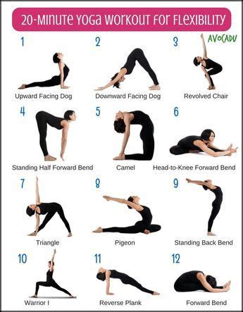 Ein Minuten Programm mit Yoga Übungen für Anfänger Beginner yoga workout Yoga workout