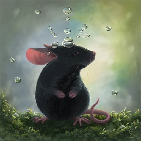Rain Mouse By Love Or Death On Deviantart