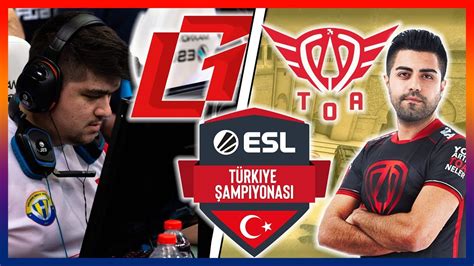 Log Esports Vs Toa Esports Esl Türkiye Şampiyonası Mirage Youtube