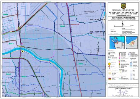 Rencana Struktur Ruang Part Katalog Peta Banda Aceh