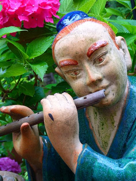 Free Images Man Person Music People Flower Asian Statue