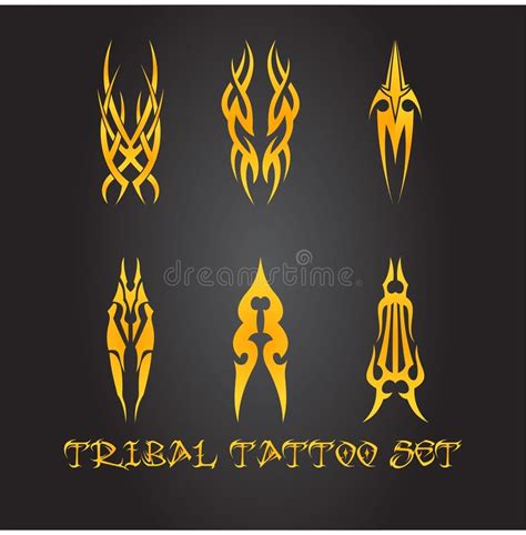 Tribal Ornament Set Stock Illustration Illustration Of Ornament 94433822