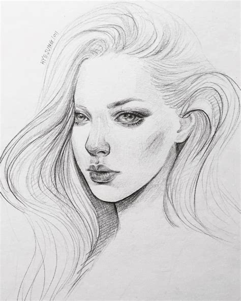 Artist Hyejung1011 Pencil Portrait Portrait Drawing Portrait