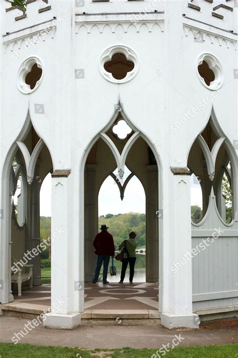 Gothic Temple Painshill Park Editorial Stock Photo Stock Image