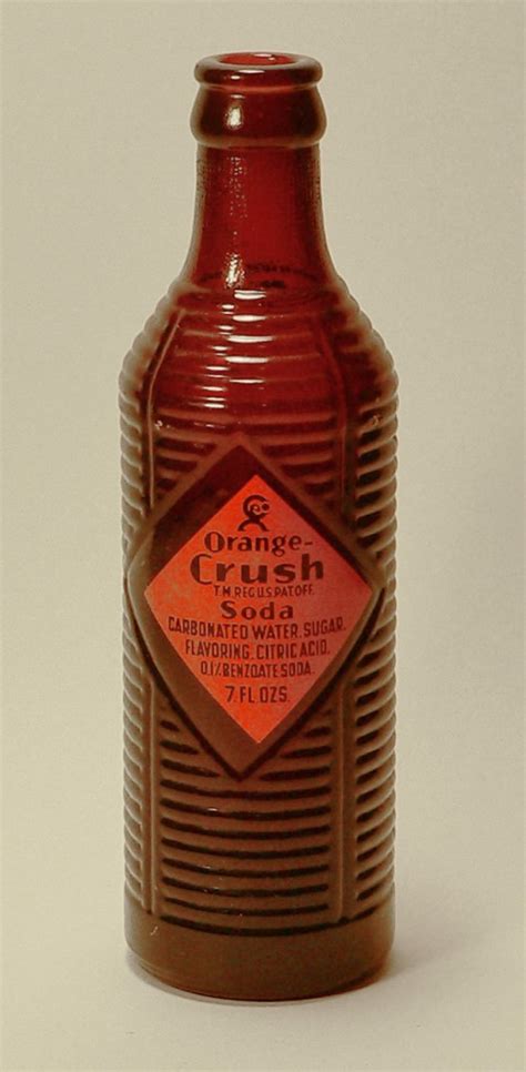 Vintage Orange Crush Soda Bottles Take A Ribbing Print Magazine