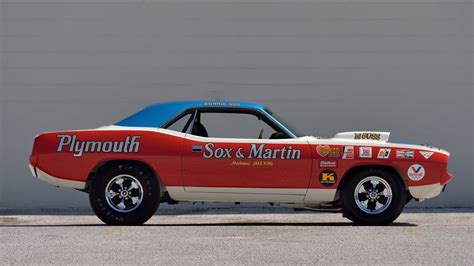 1970 Plymouth Hemi Cuda Sox And Martin Drag Car S102 Harrisburg 2019