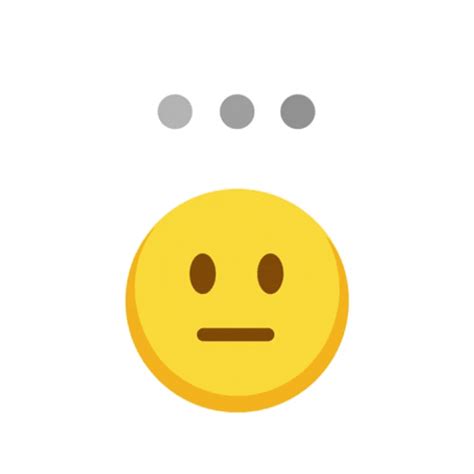 No Comment Sad Face Emoji 