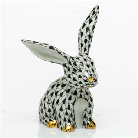 Herend Funny Bunny Bunny Figurines Herend Figurines Collectibles