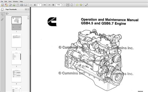 Cummins Qsb45 And Qsb67 Engine Series Operation And Maintenance