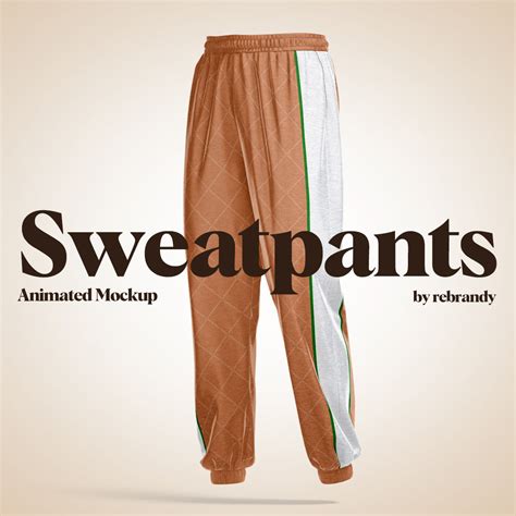 Sweatpants Animated Mockup Mock Up By Rebrandy For Photoshop