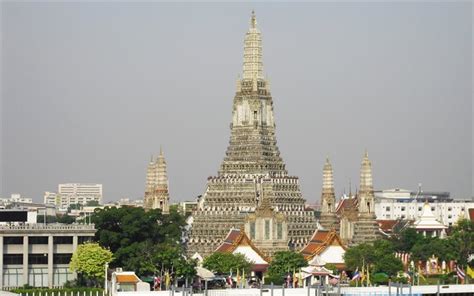 Download Wallpapers Wat Arun Buddhist Temple Bangkok