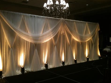 3 Layer Backdrop Wedding Stage Event Lighting Wedding Lights