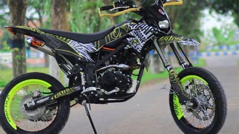 Intip modifikasi kawasaki klx 250 pesanan salah satu via apipotoblog.com. modifikasi klx Kawasaki 250 supermoto - YouTube