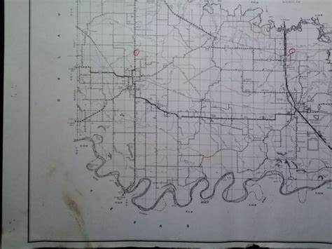 Vintage 1967 18x30 Arkansas General Highway Map Little River County Ebay