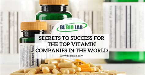Secrets To Success For The Top Vitamin Companies In The World Archives