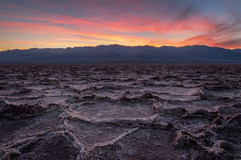 Badwater Salt Flats In Death Valley Another Angle