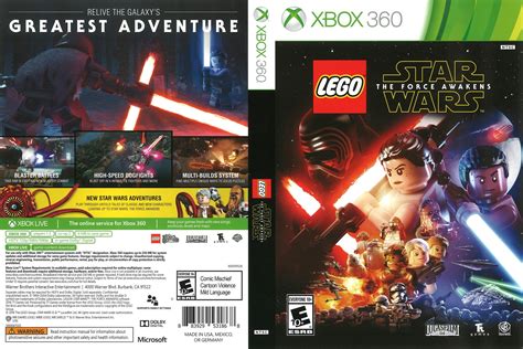 Lego Star Wars The Force Awakens Xbox 360 Ultra Capas