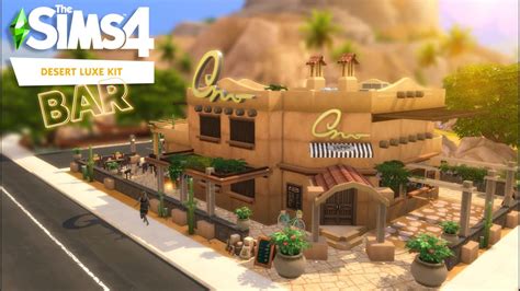 Adobe Bar Desert Luxe Kit The Sims 4 Speed Build Sims 4 Community