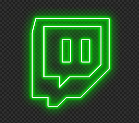 Hd Neon Twitch Aesthetic Green Icon Transparent Background Png Citypng