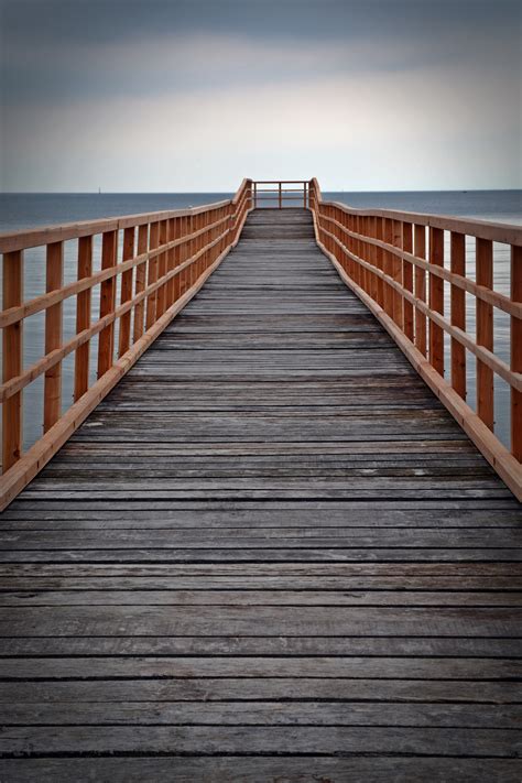 Gambar Laut Pantai Air Boardwalk Kayu Jembatan Lantai Melihat