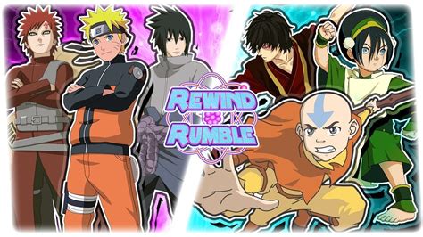 Naruto Vs Avatar Aang Vs Naruto Animation Rewind Rumble Youtube