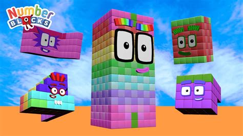 Numberblocks Step Squad New 784 Biggest Learn To Count Big Numbers