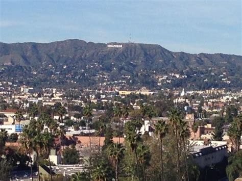 Daytime View From Hollywood Hills Roomm You Can Actually