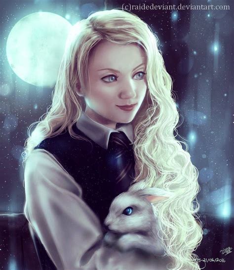 Luna Lovegood By Raidedeviant On Deviantart Harry Potter Drawings