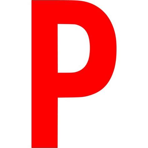 Red Letter P Icon Free Red Letter Icons