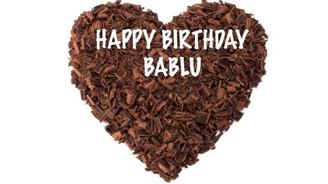 Bablu Chocolate Happy Birthday Youtube
