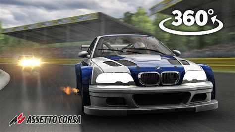360 BMW M3 GTR Need For Speed In Assetto Corsa VR Experience