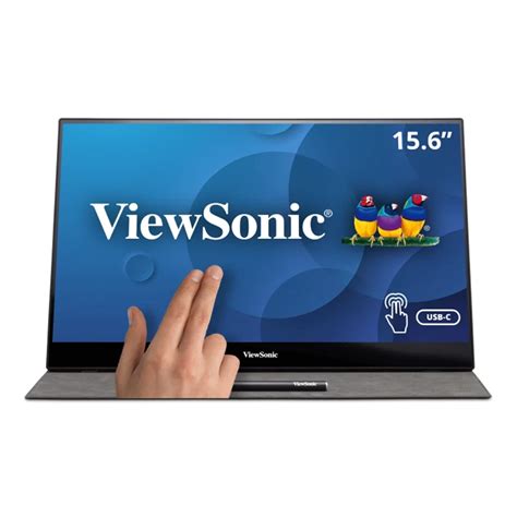 Buy Viewsonic Portable Touch Monitor Td1655 156 Inch39624 Cm 1920