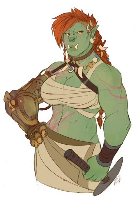 Orc And Half Orc Dandd Character Dump Imgur Fantasy Character Design Character Design