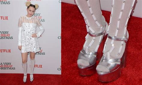 Miley Cyrus Feet Shoe Size And Shoe Collection