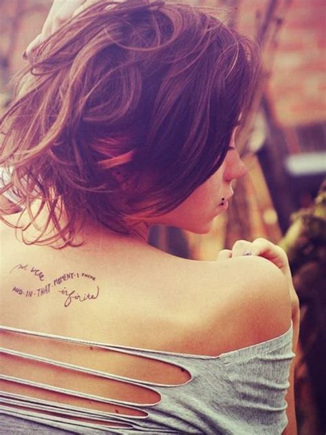 So, it is not surprising that tattoo quotes are especially loved by girls and women all over the world. 55 Unique Tattoo Quote Ideas for Women and Girls - TechnoBB