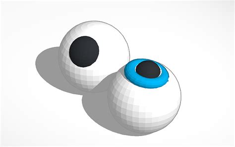 3d Design Eyeballs Tinkercad