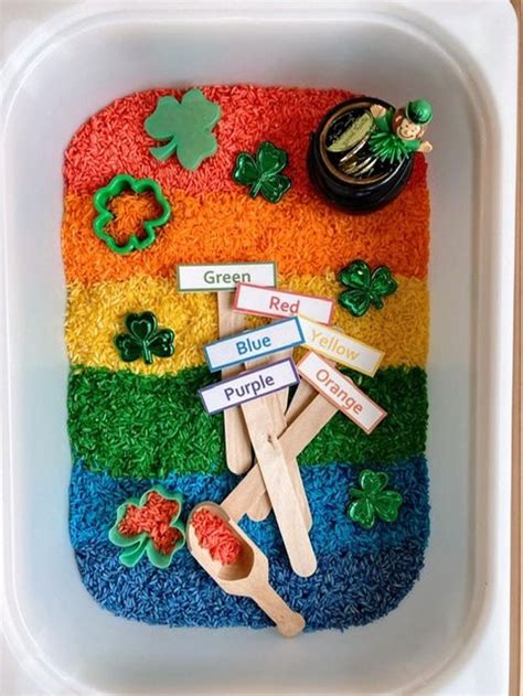 St Paddys Day Sensory Bin Filler Etsy Sensory Bins Etsy Sensory