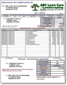 5 Best Lawn Care Invoice Template Invoice Example