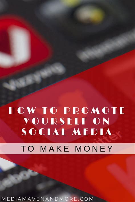 How To Promote Yourself On Social Media To Actually Make Money Media