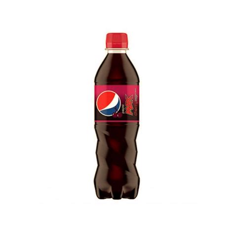 Pepsi Max Cherry Bottle 500ml X 24 Livewell Vending